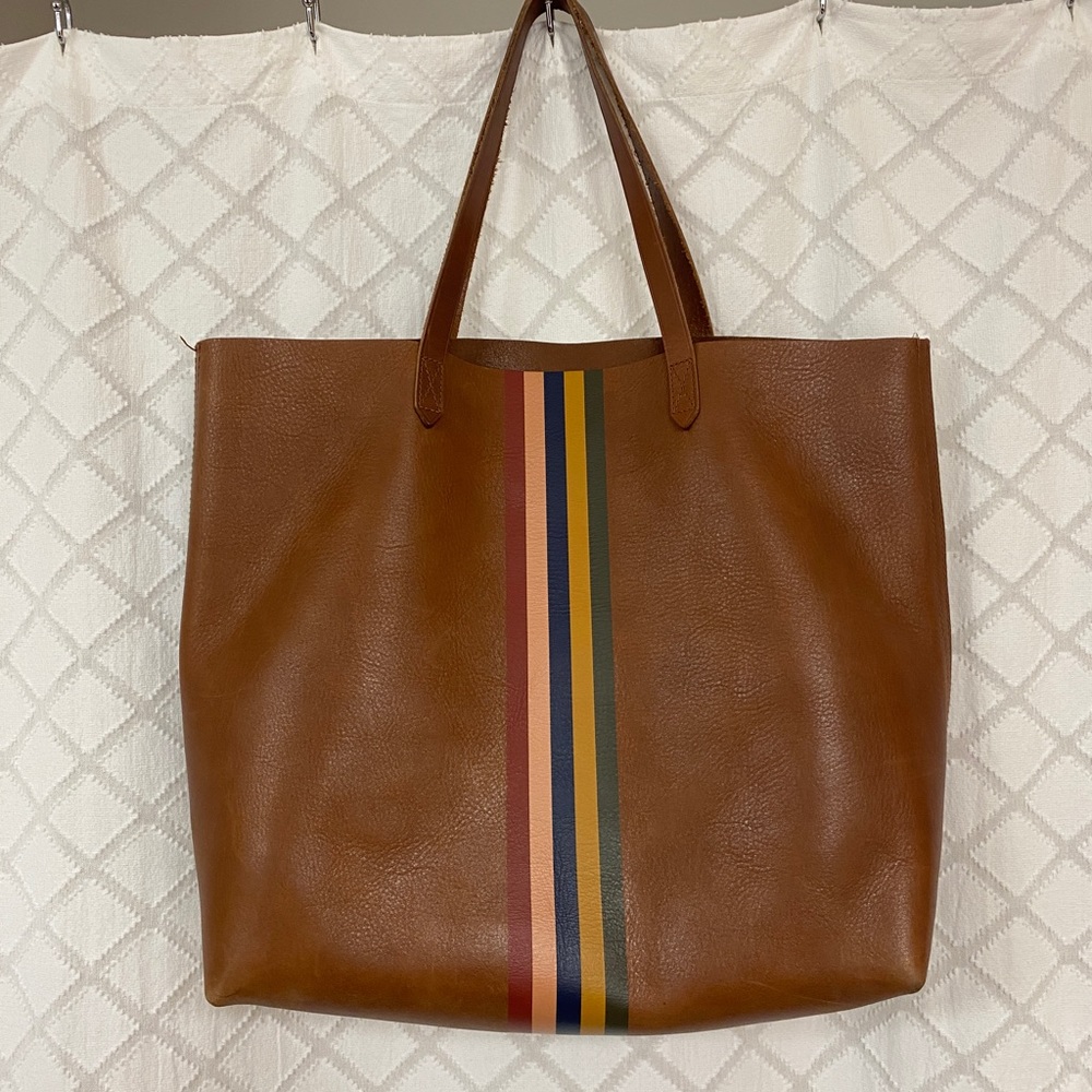 Madewell Transport Tote - Rainbow Edition